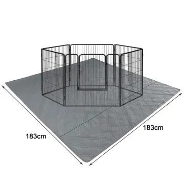 Extra Large 72x72 Anti-Tear Waterproof Pet Play Mat