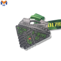 Metal customized make engraving katate medal