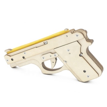 STEM Educational DIY Wood Gun Toy Assembly Kit
