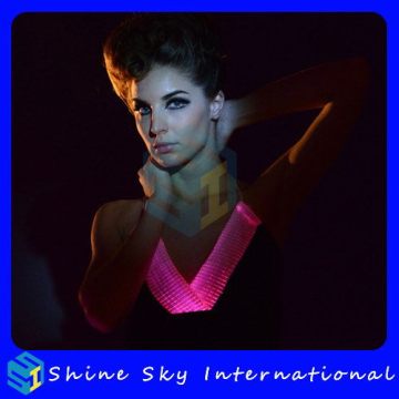 Fashionable Newest Design Remote Control Optic Fiber Costume