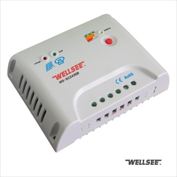 High quality 12V 24V 30 ampere solar charge controller for home