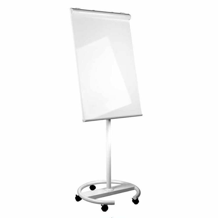Mobile Whiteboard 43x31 inches Large 360° Rolling Double Sided Dry Erase Board Office Classroom Portable Easel with Stand Magnetic White Board on Wheels 
