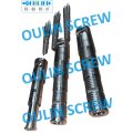 Supply Cincinnati 80/143, 58/146 Twin Conical Screw and Barrel for Sheet, Pipe, Profile