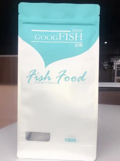 Fish Baits Bag Kraft Paper Flat Bottom Bag