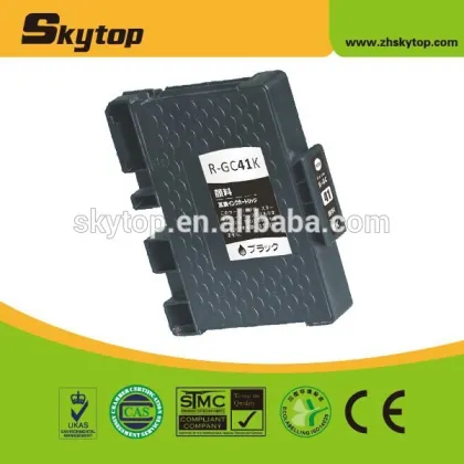 China Wholesale Ink cartridge! Compatible Ricoh GC41 ink cartridge for ricoh IPSIO SG7100