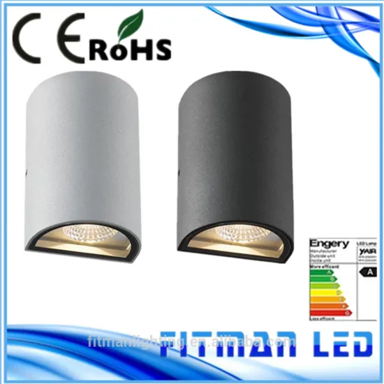 UP DOWN Outdoor White Black wall lamp 6w/10w IP65 led Wall Light