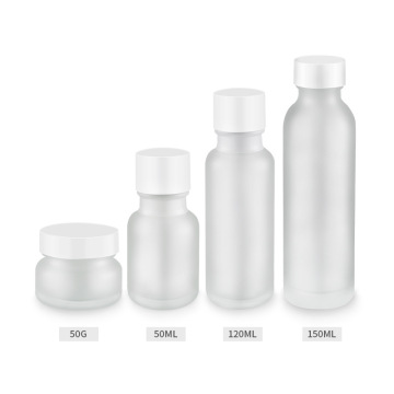 Nouvelle arrivée 50 ml bouteille de lotion en verre cosmétique