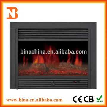 Decor flame effect electric fireplace insert heater