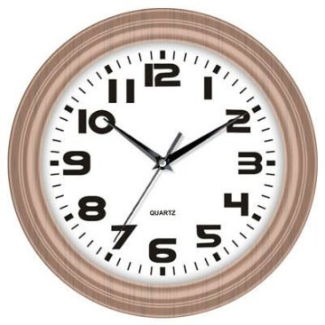 Wooden Color Promotion Wall Clock