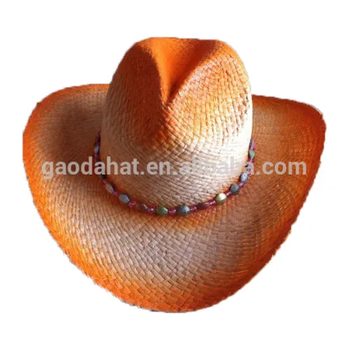 Connie Raffia Cowboy Hat