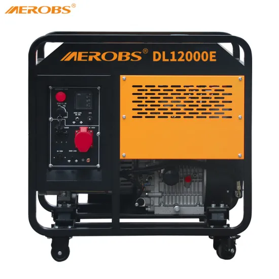10kW 10kVA 11kW 10000 Watts 230V Open Frame Double-Cylinder Diesel Alternator Generator