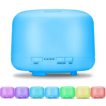 White Ultrasonic Aroma Essential Oil Diffuser 500ml