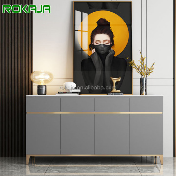 Modern Matte Home Sideboard: Durable Stainless Steel Riser Cabinet at Cheap Price, High Quality