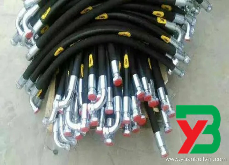 Corrosion resistant high temperature steel wire hose