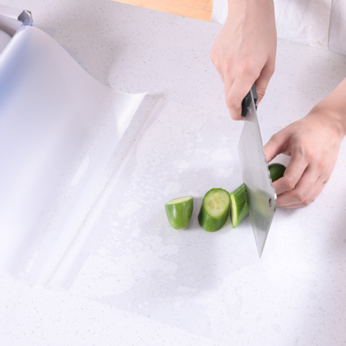 Eco-friendly clear kitchen cutting mat