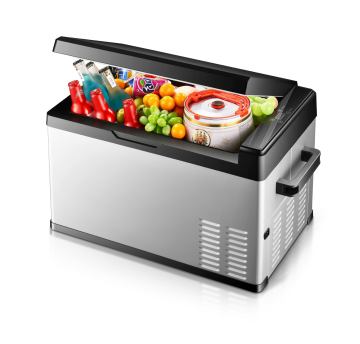 25L to 40L DC Car Refrigerator: Portable Mini Cooler for Cars and Boats (12V/24V)