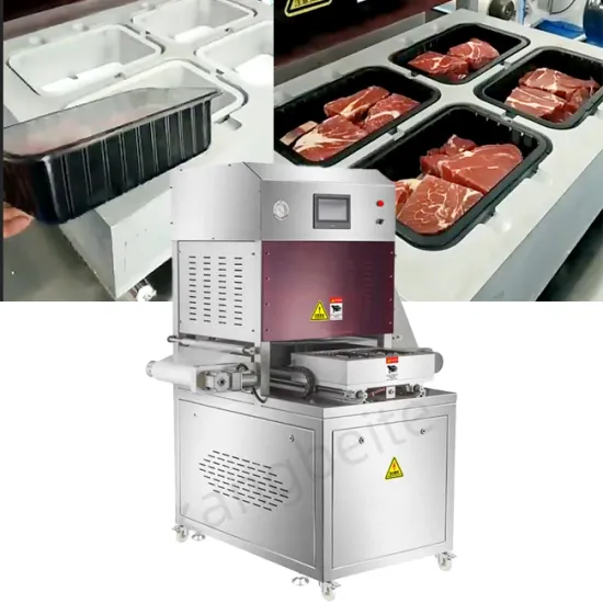 Chicken Nuggets and Seafood Packaging Machine with Nitrogen Box Technology