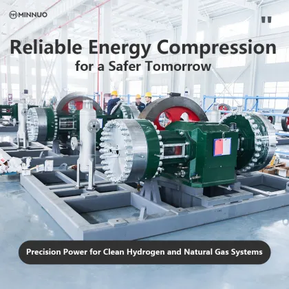 High-Pressure Diaphragm Compressor for Hydrogen and Natural Gas Energy Systems
