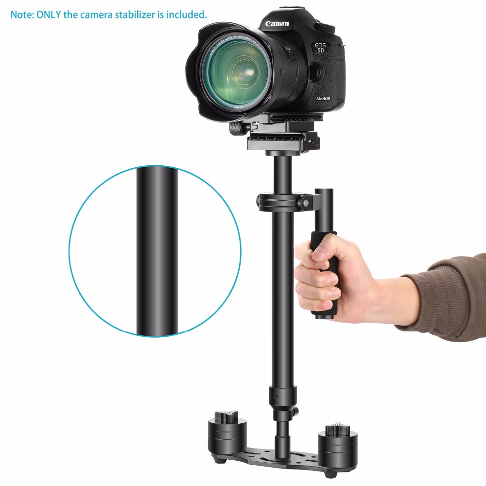 Neewer Aluminum Alloy Handheld Stabilizer with Quick Shoe Plate