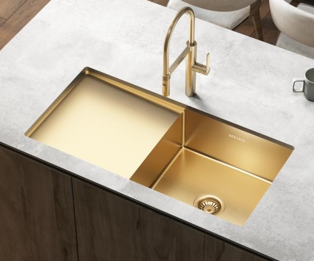 What are the three main types of sinks?