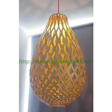 Decorative Wooden Pendant Lamp For Hotel And Home
