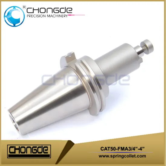 CAT50 Face Shell Mill Tool Holders 3/4" Pilot Dia. 4" Projection