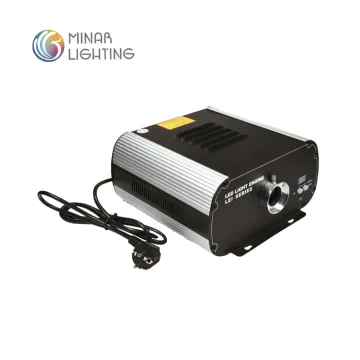 DMX512 One Port Dual Disc 40W LED Fiber Optic Light Engine with Twinkle Effect