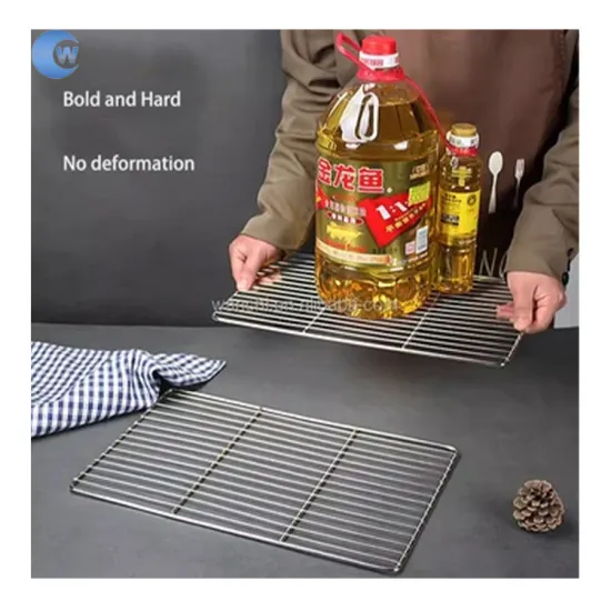 Custom Stainless Steel Barbecue Wire Rack for Oven and Microwave Grill