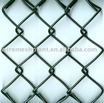 PVC Coated Chain Link Fence