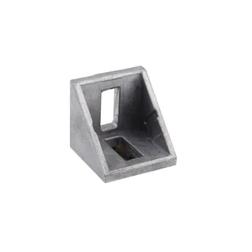 2020 3030 4040 4545 Die Cast Aluminum Angle Bracket L Shape Profile Connector (8 Slot 10 Slot)