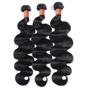 No Shedding and Tangle Wholesale 100% Human Hair Virgin  Bundles Customized Remy Cuticle Hair  10a Grade Hair Bundles Body Wave