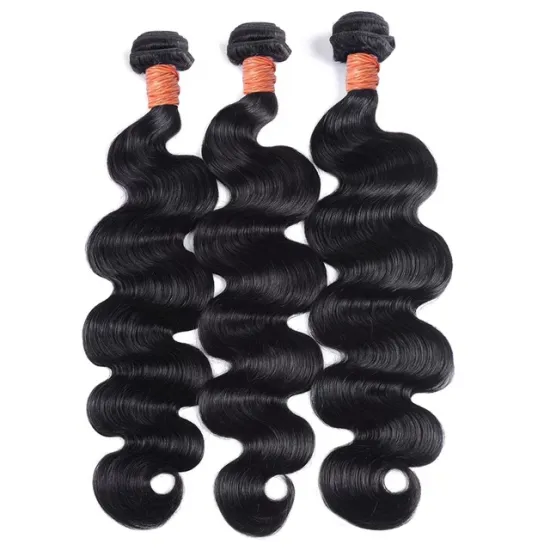 No Shedding and Tangle Wholesale 100% Human Hair Virgin  Bundles Customized Remy Cuticle Hair  10a Grade Hair Bundles Body Wave