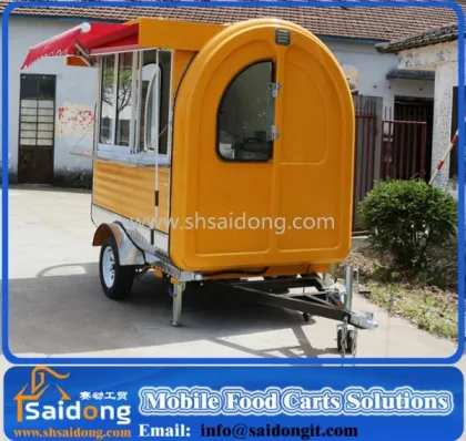 Hot selling Manufacturer Mobile snack food trailer/mobile food trailer/food catering trailer                        
                                                Quality Choice