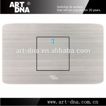 UK Standard A89 10A 1 Gang LED Switch