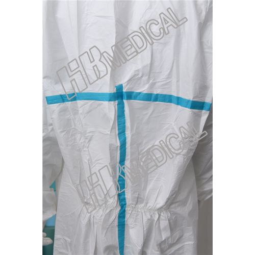 Breathable PP Coated PE Film Coverall