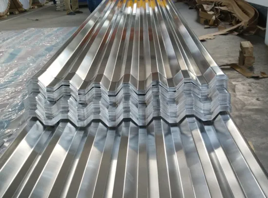 corrugated sheet for roofing aluminum tiles