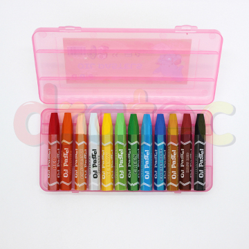 12-Color Soft Oil Pastel Set for Beginner Art Painting and Drawing