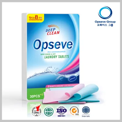 Laundry tablets Care for your family's health