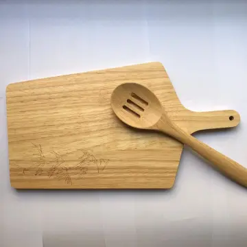 Rubber wood irregularity shape wooden cutting board