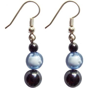 Hematite Earring