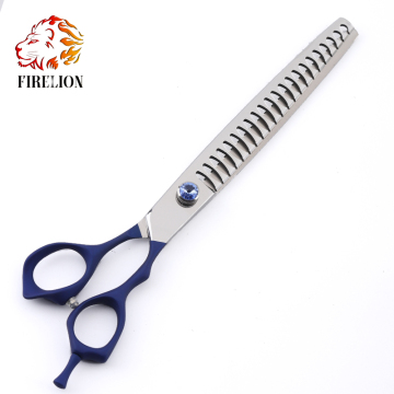 FIRELION 8.0 Inch SUS440C Steel Professional Dog Grooming Scissors