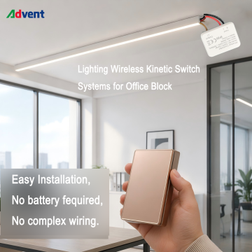 Kinetic Lighting Switch for Residential Renovation