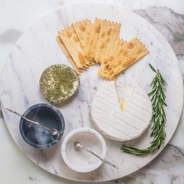 100% Natural Marble Chopping Board & Cheese Serving Board: Enhancing Home Decor
