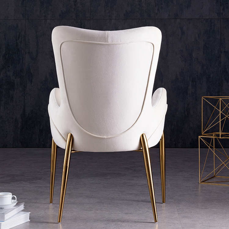 Chaises de loisirs à dos haut de luxe de style moderne