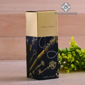 Makeup Box Skincare Packaging Glossy Lamination