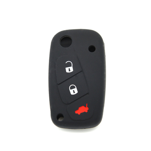 Fiat 3 buttons silicon key cover