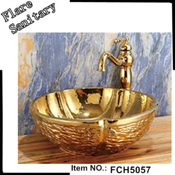 Jinde town Hot sell design porcelain Art Basin