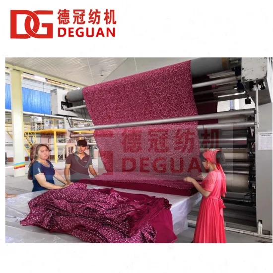 Deguan Open Width Compactor for Textile Finishing