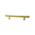 PVD Gold Grid Knurled Furniture Handle