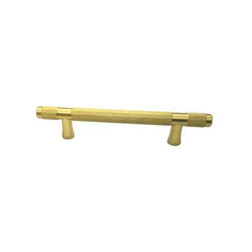 PVD Gold Grid Knurled Furniture Handle